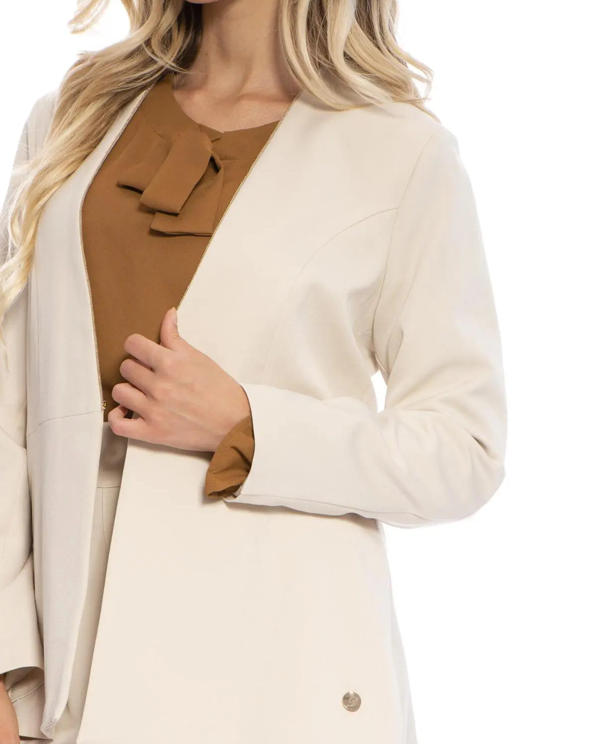 Giacca passamaneria perline LANA DORABELLA