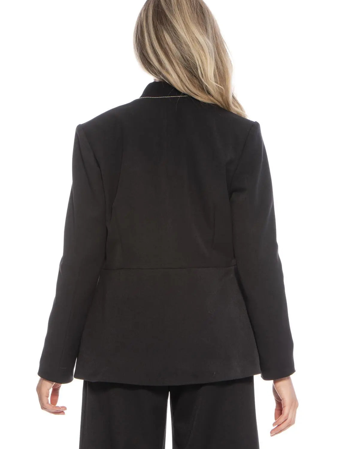 Giacca passamaneria perline NERO DORABELLA