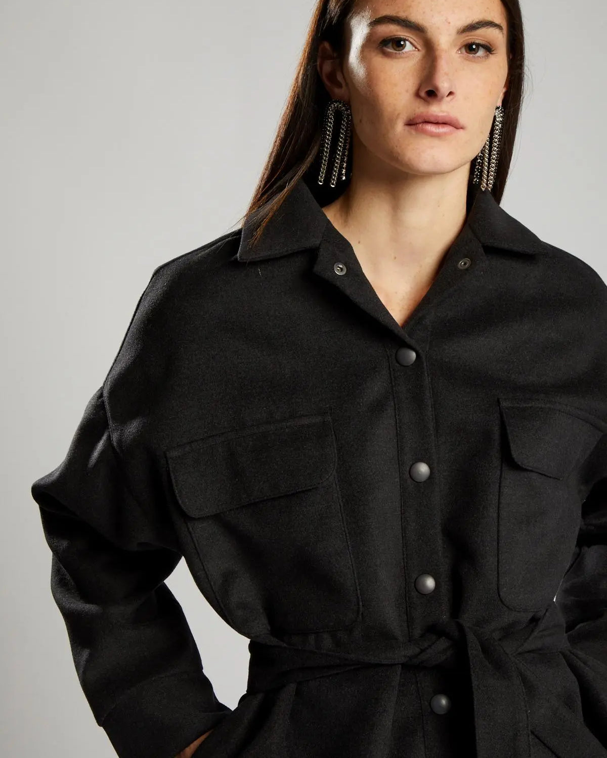 Giaccone ANTRACITE IRONICA