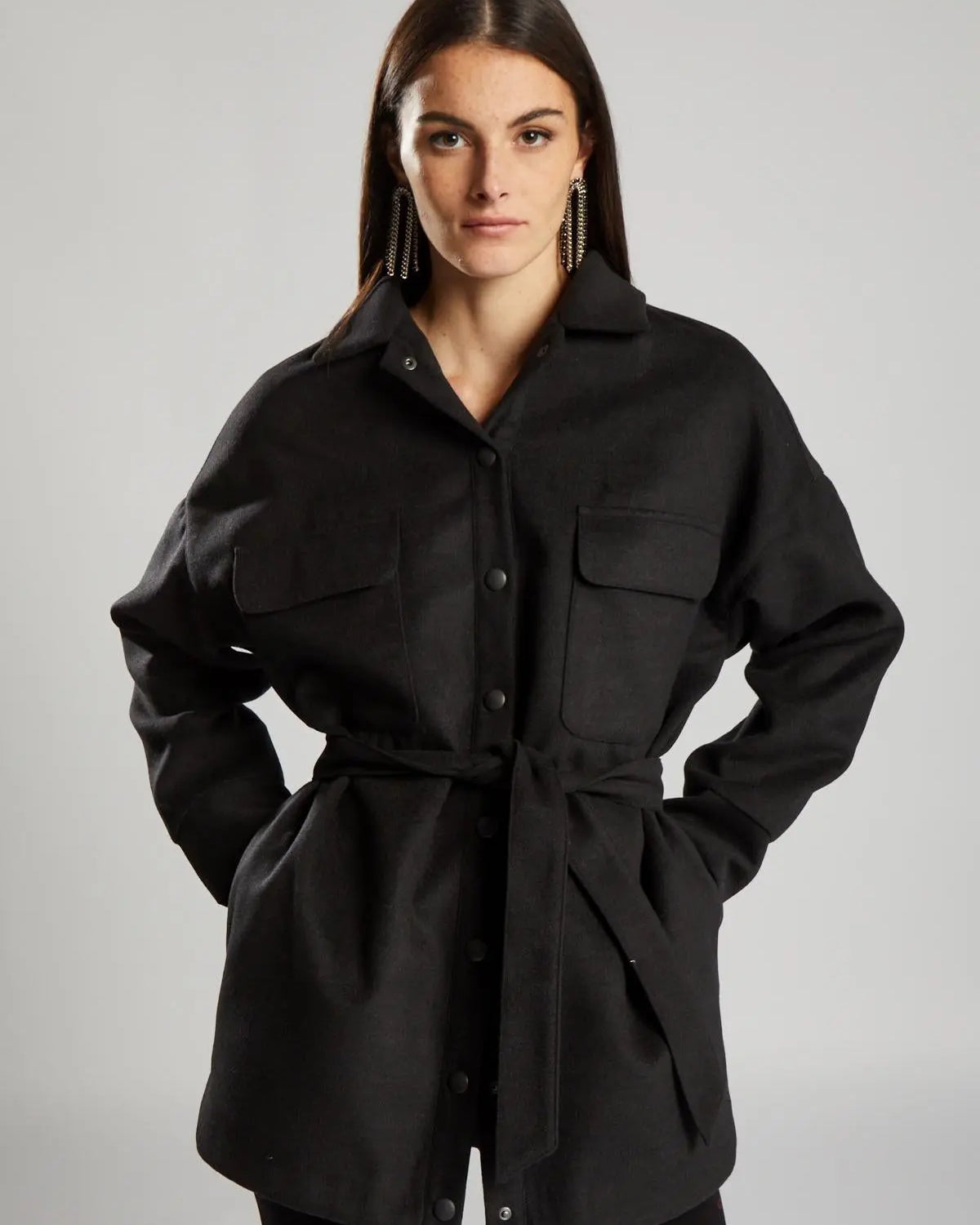 Giaccone ANTRACITE IRONICA