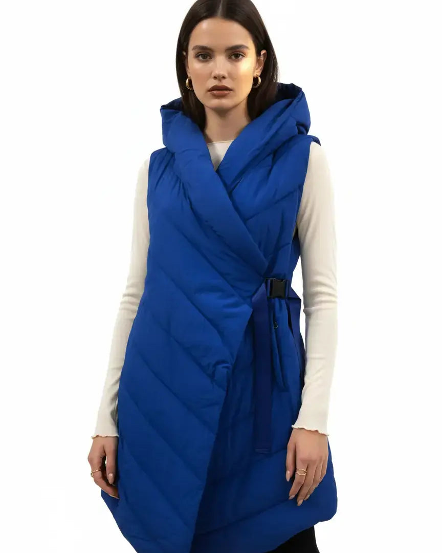 Gilet imbottito con cappuccio DORABELLA