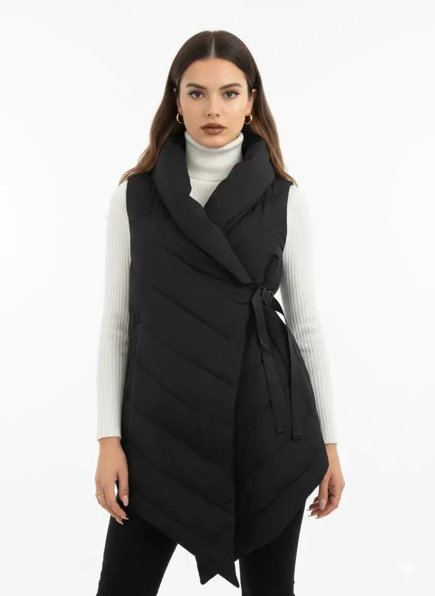 Gilet imbottito con cappuccio DORABELLA