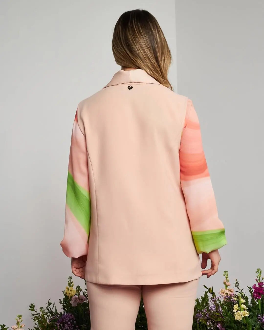 Gilet in crêpe tinta unita con collo sciallato CIPRIA DORABELLA