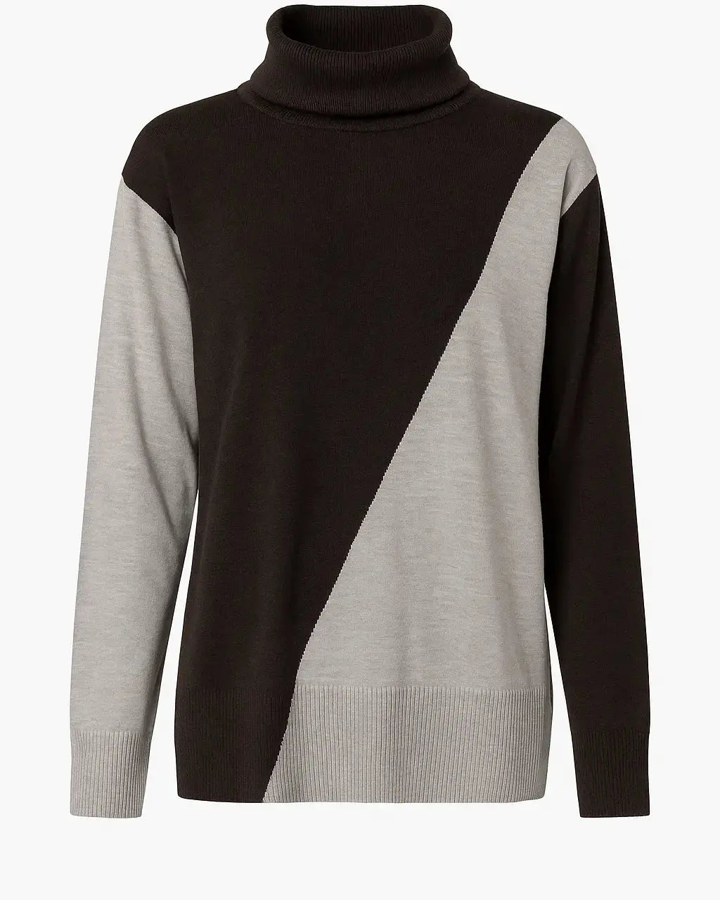 Girocollo bi-color con collo removibile DORABELLA PIU'