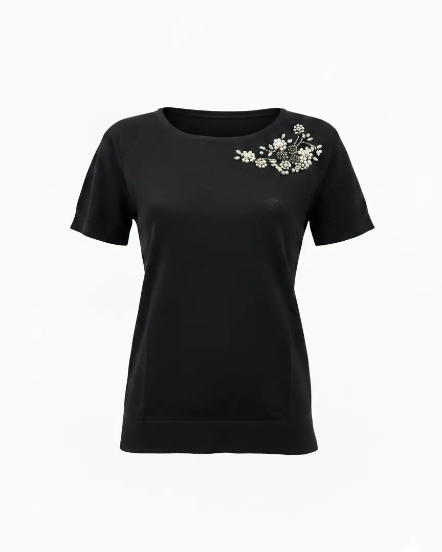 Girocollo con applicazioni DORABELLA