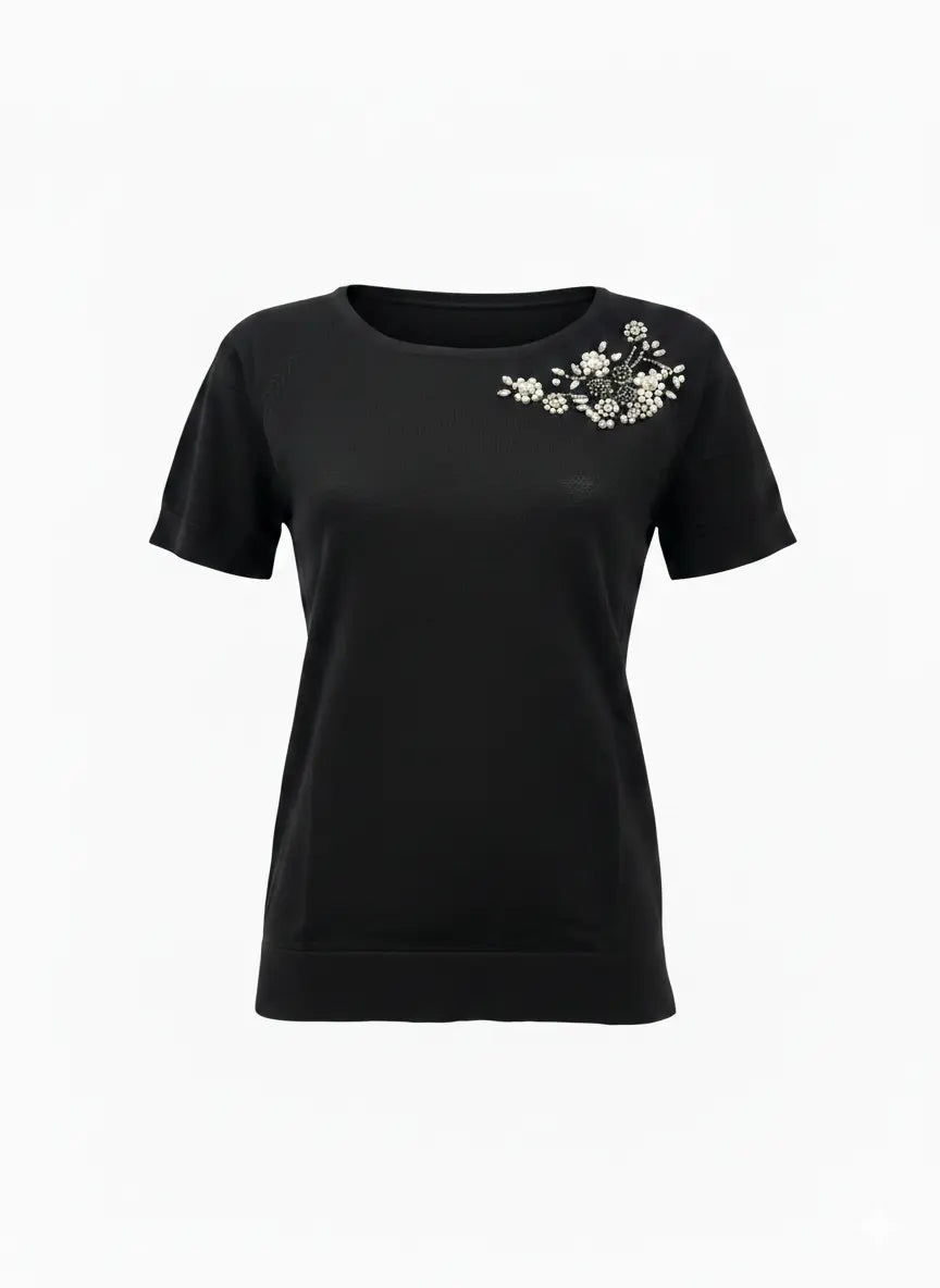 Girocollo con applicazioni DORABELLA