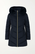 Giubbino 3/4 con cappuccio DORABELLA XXL / Blu