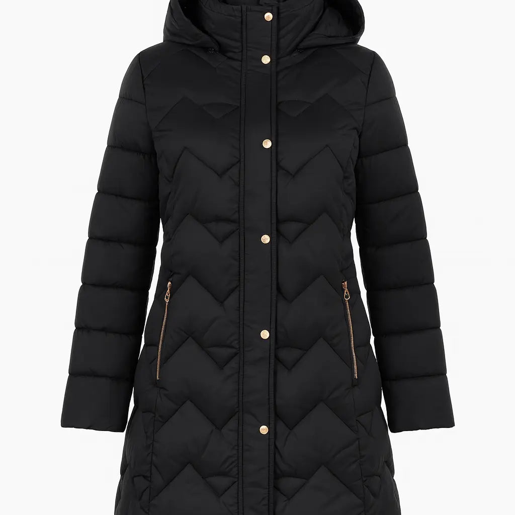 Giubbino 3/4 con cappuccio removibile DORABELLA