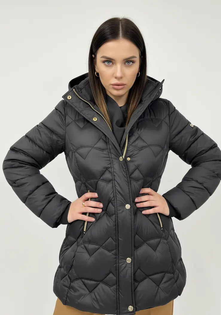 Giubbino 3/4 con cappuccio removibile DORABELLA