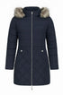 Giubbino con doppia impuntura e pelliccia murmasky DORABELLA