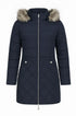 Giubbino con doppia impuntura e pelliccia murmasky DORABELLA