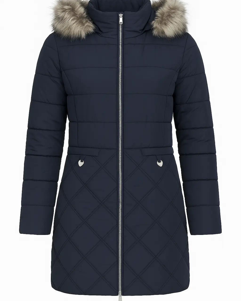 Giubbino con doppia impuntura e pelliccia murmasky DORABELLA