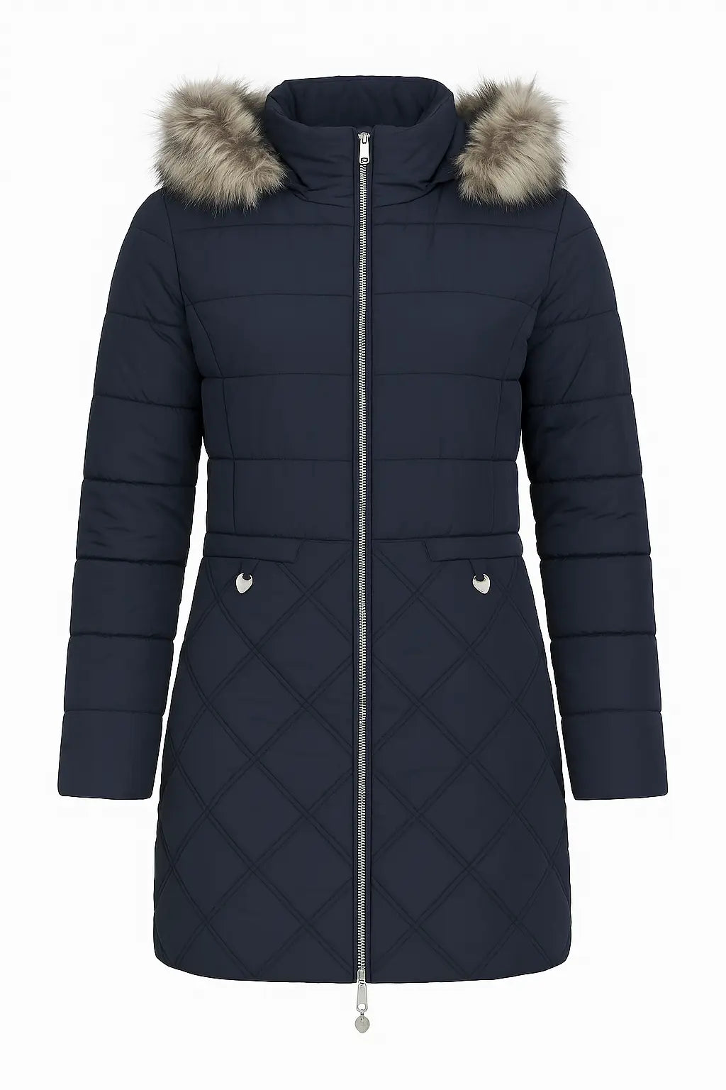 Giubbino con doppia impuntura e pelliccia murmasky DORABELLA