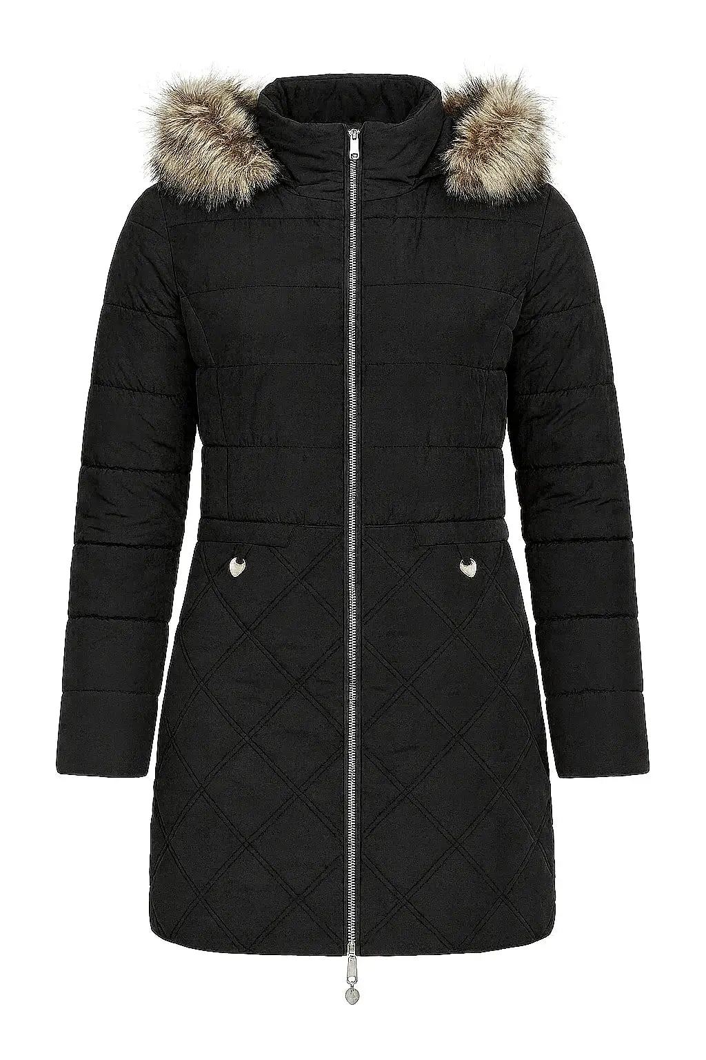 Giubbino con doppia impuntura e pelliccia murmasky DORABELLA