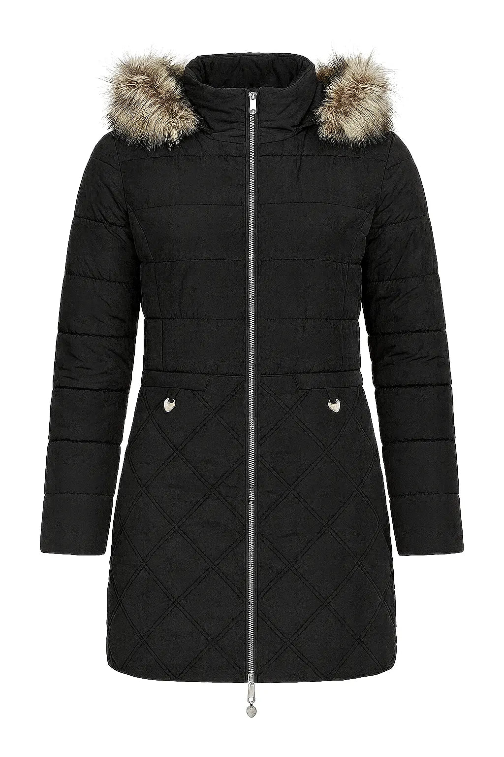 Giubbino con doppia impuntura e pelliccia murmasky DORABELLA