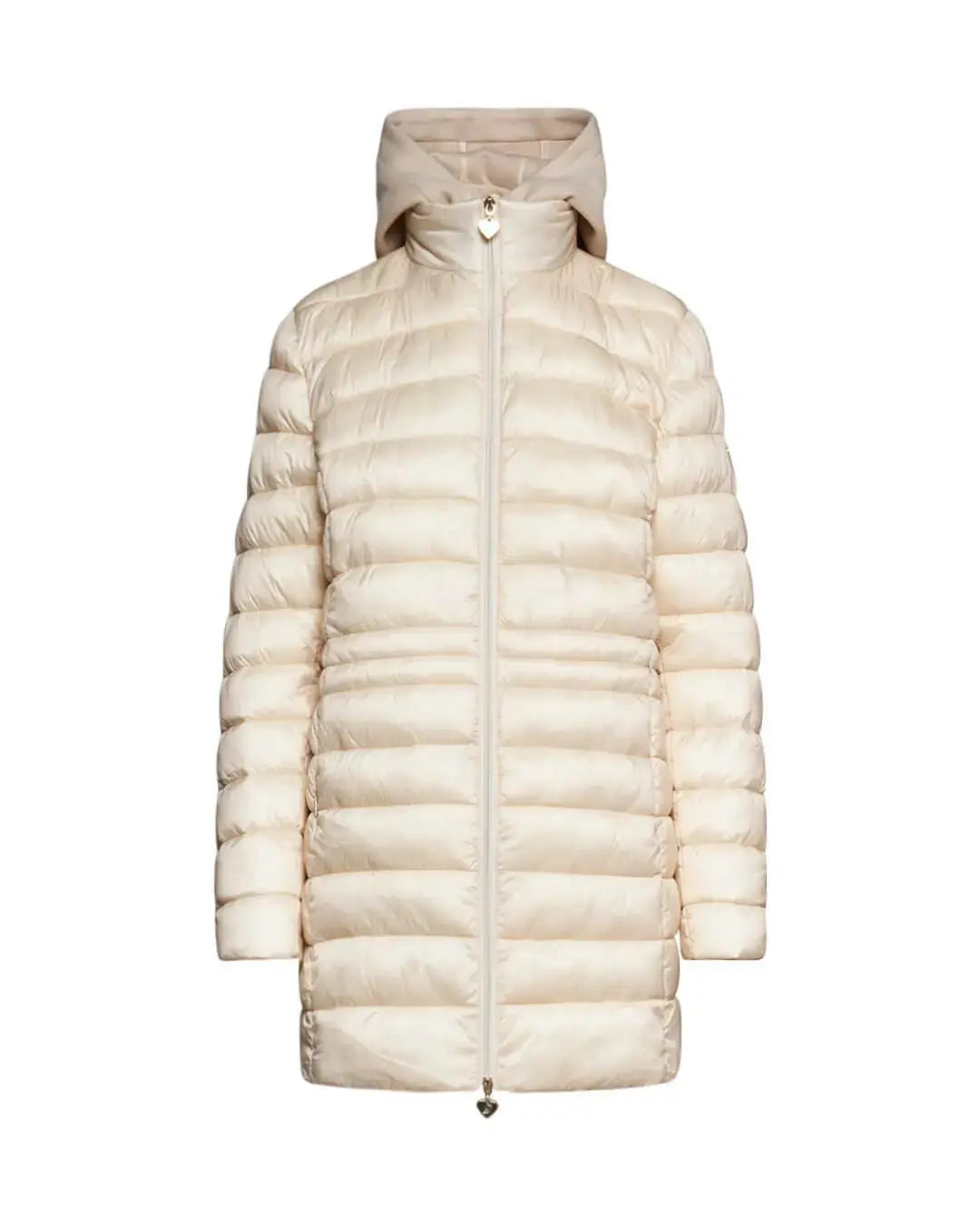 Giubbino in nylon trapuntato e panno BEIGE DORABELLA