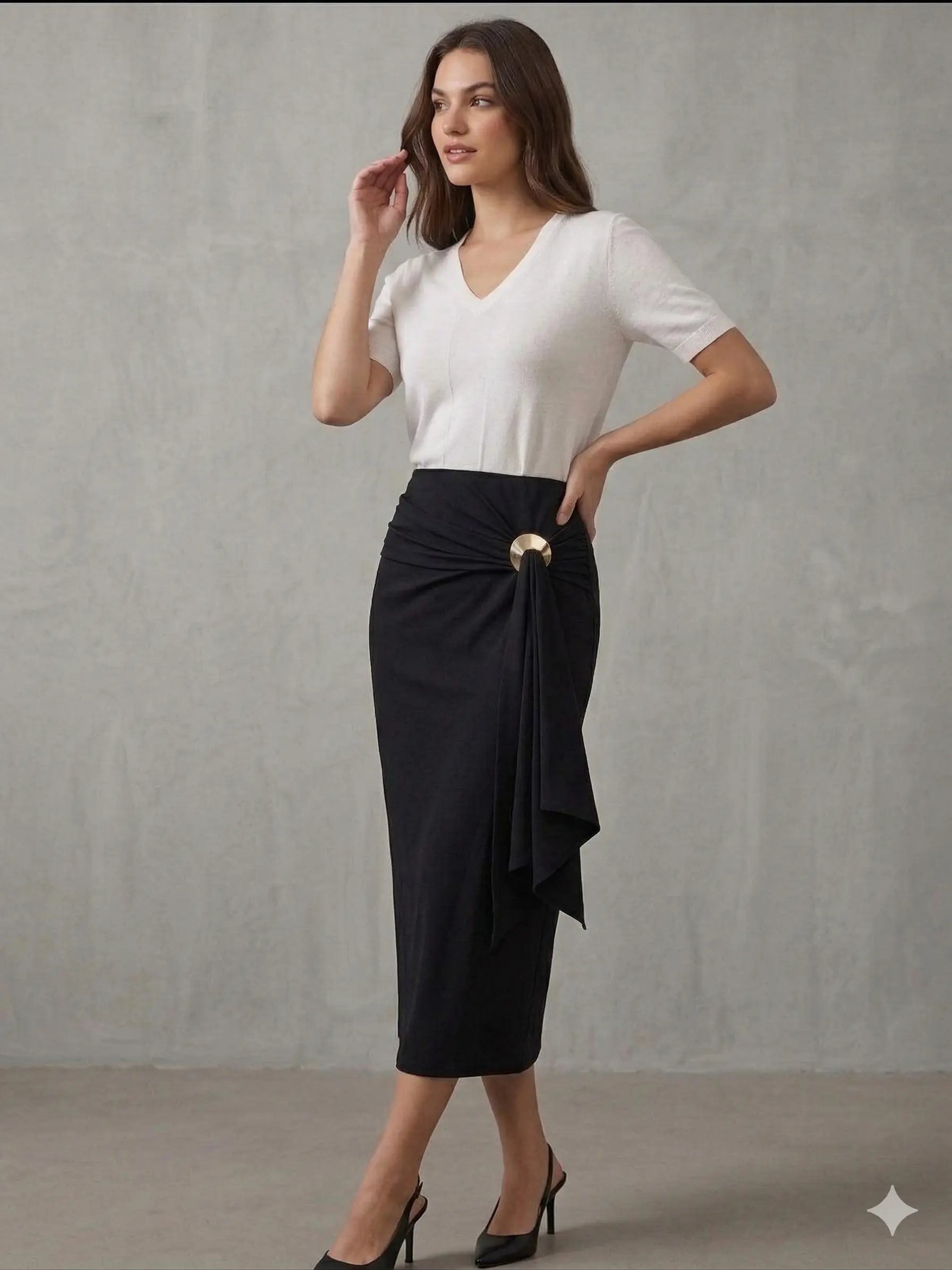 Gonna Ity tinta unita DORABELLA