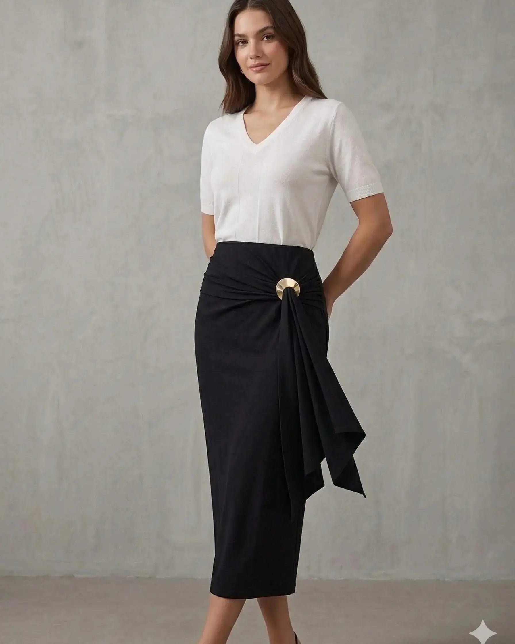 Gonna Ity tinta unita DORABELLA