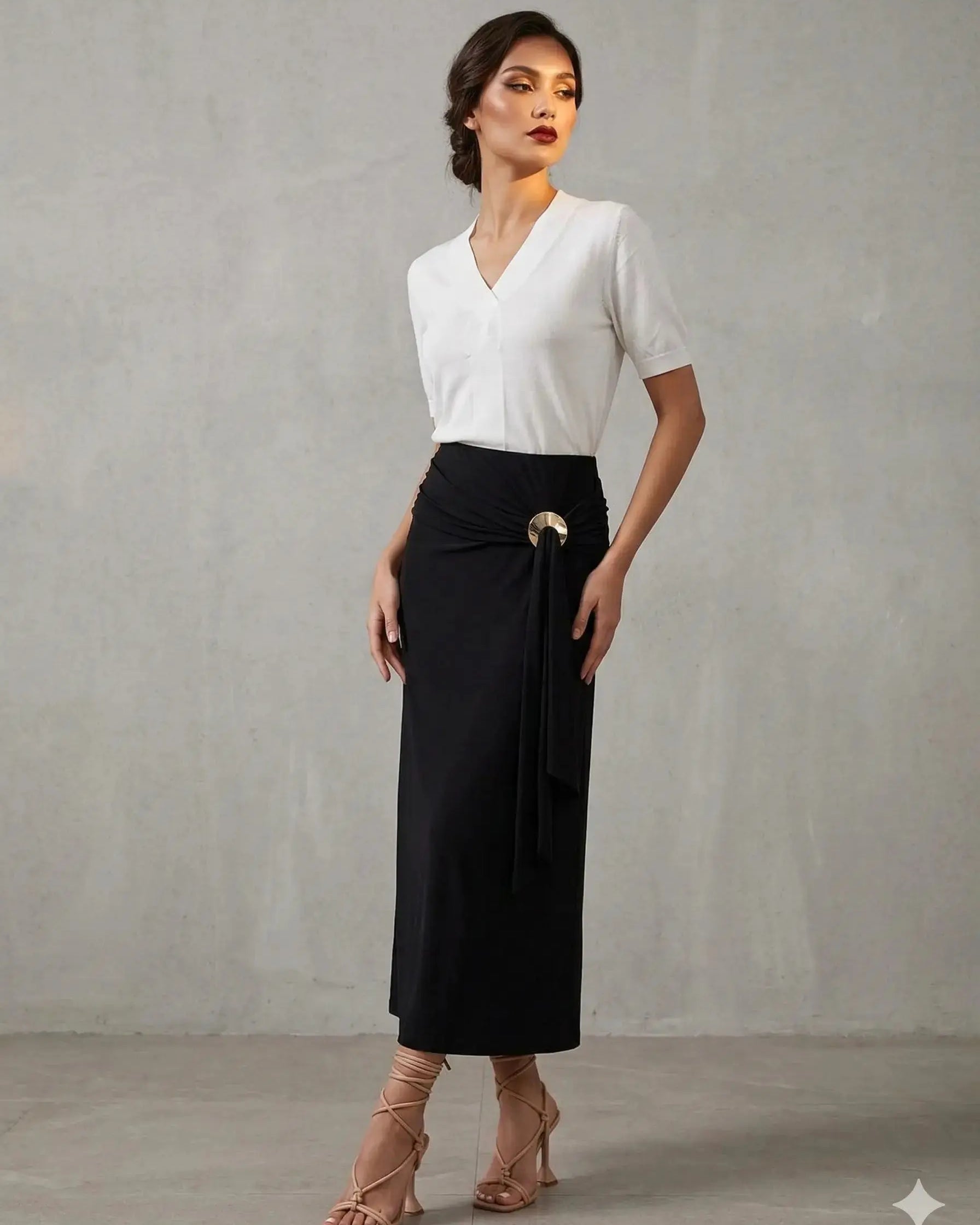 Gonna Ity tinta unita DORABELLA