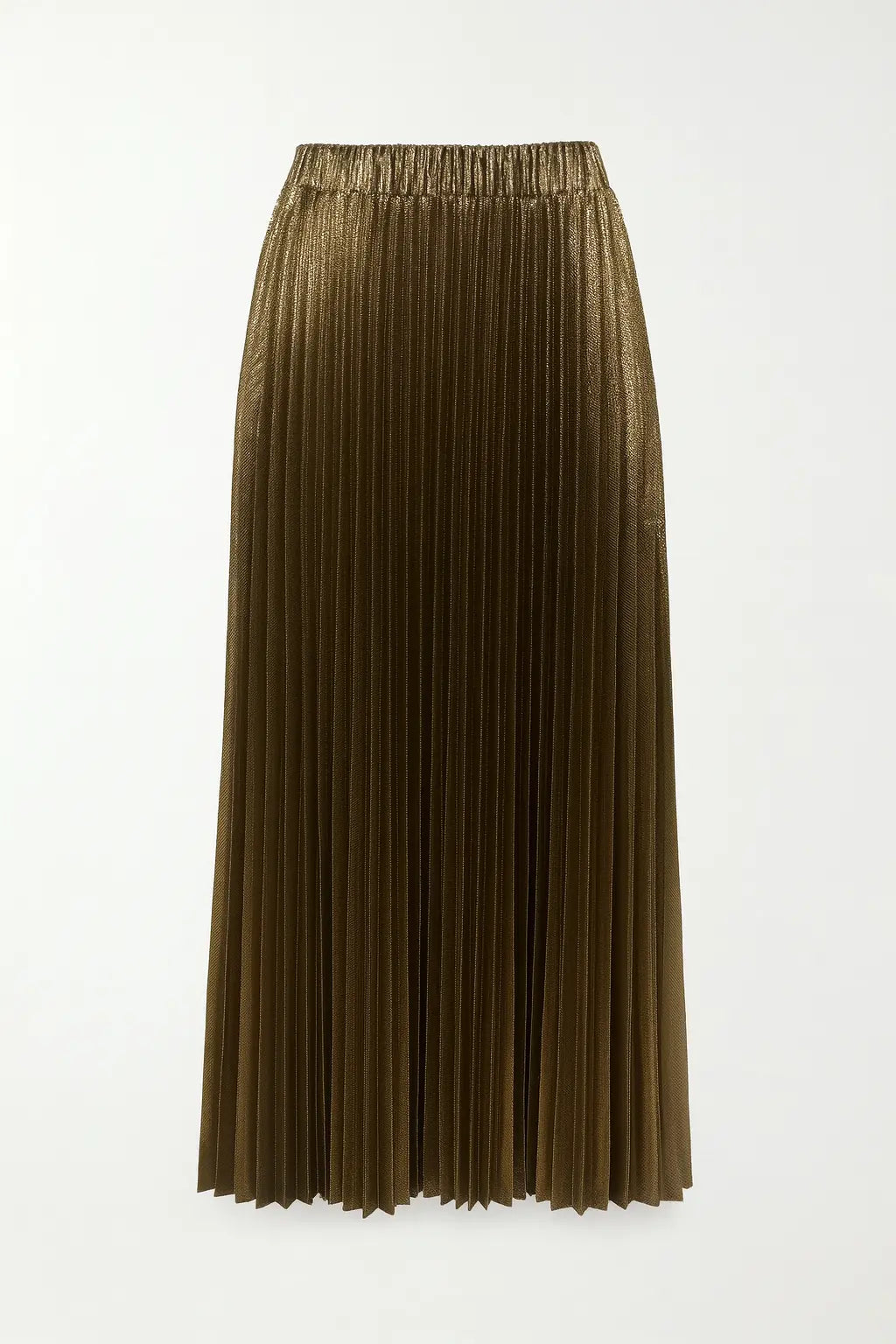 Gonna Plissé Metallizzata IRONICA Taglia unica (44/46 o M/L) / Bronzo