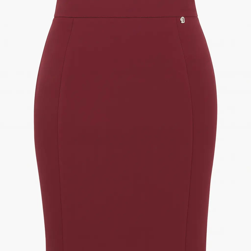 Gonna a tubino BORDEAUX DORABELLA PIU' 49 / Bordeaux