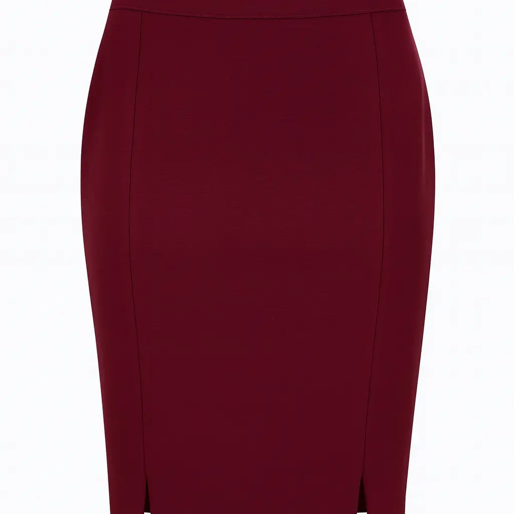 Gonna a tubino con spacchi frontali DORABELLA