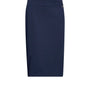 Gonna a tubino con spacco posteriore BLU DORABELLA PIU'