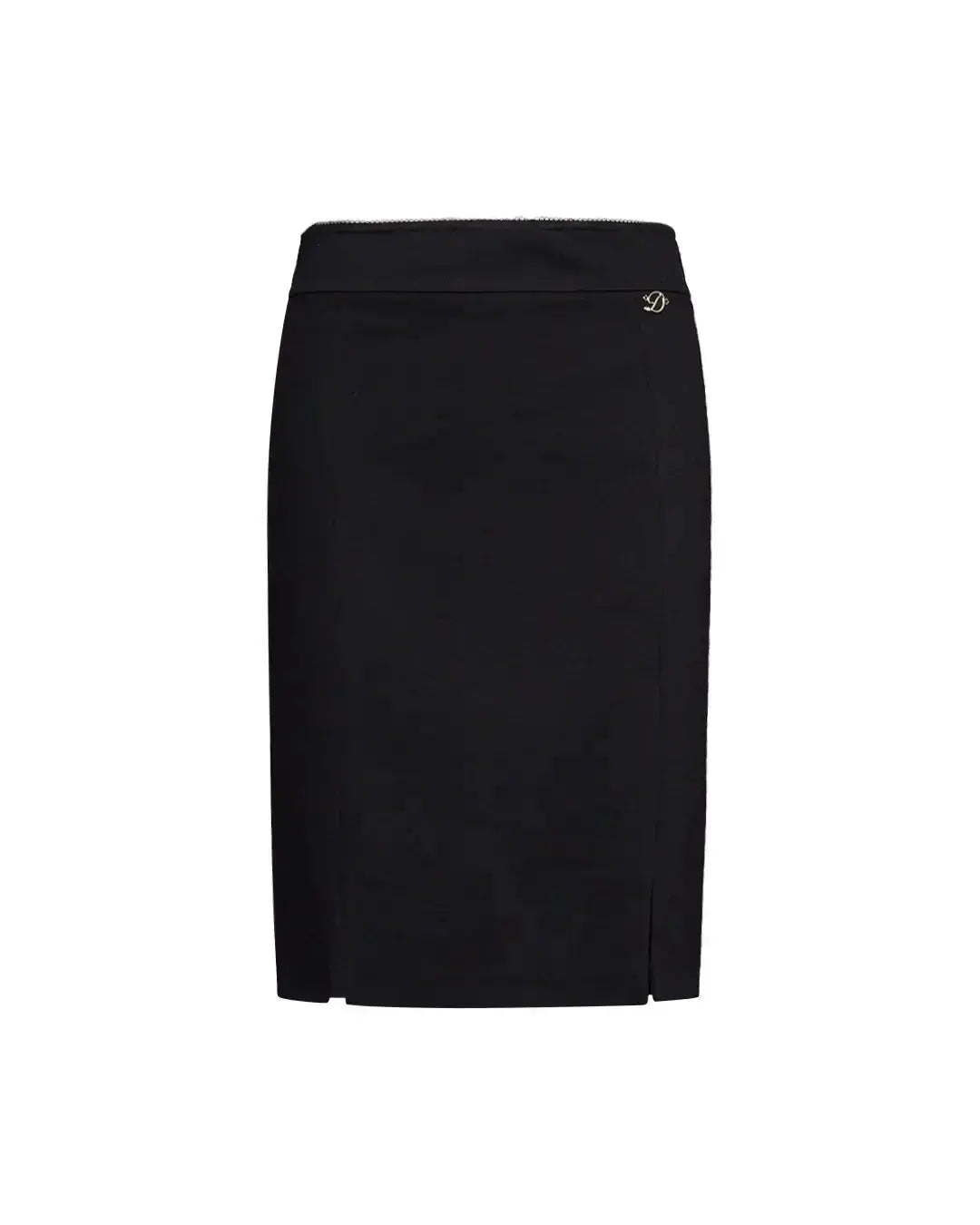 Gonna a tubino con tagli e spacchi frontali DORABELLA