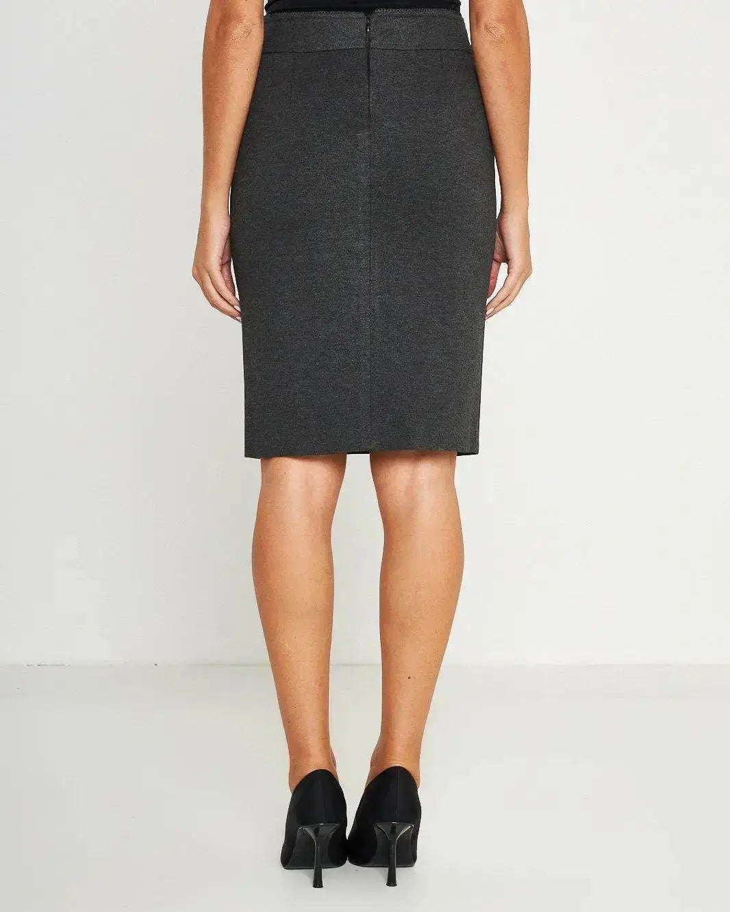 Gonna a tubino con tagli e spacchi frontali DORABELLA