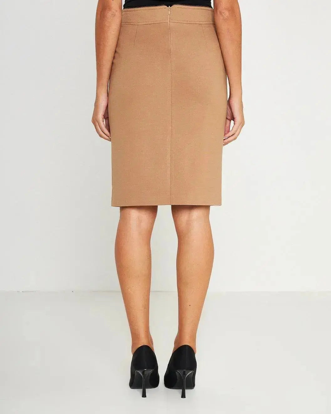 Gonna a tubino con tagli e spacchi frontali DORABELLA