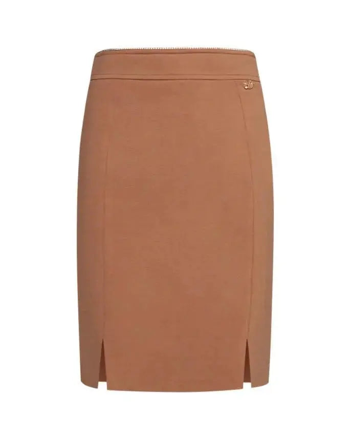 Gonna a tubino con tagli e spacchi frontali DORABELLA