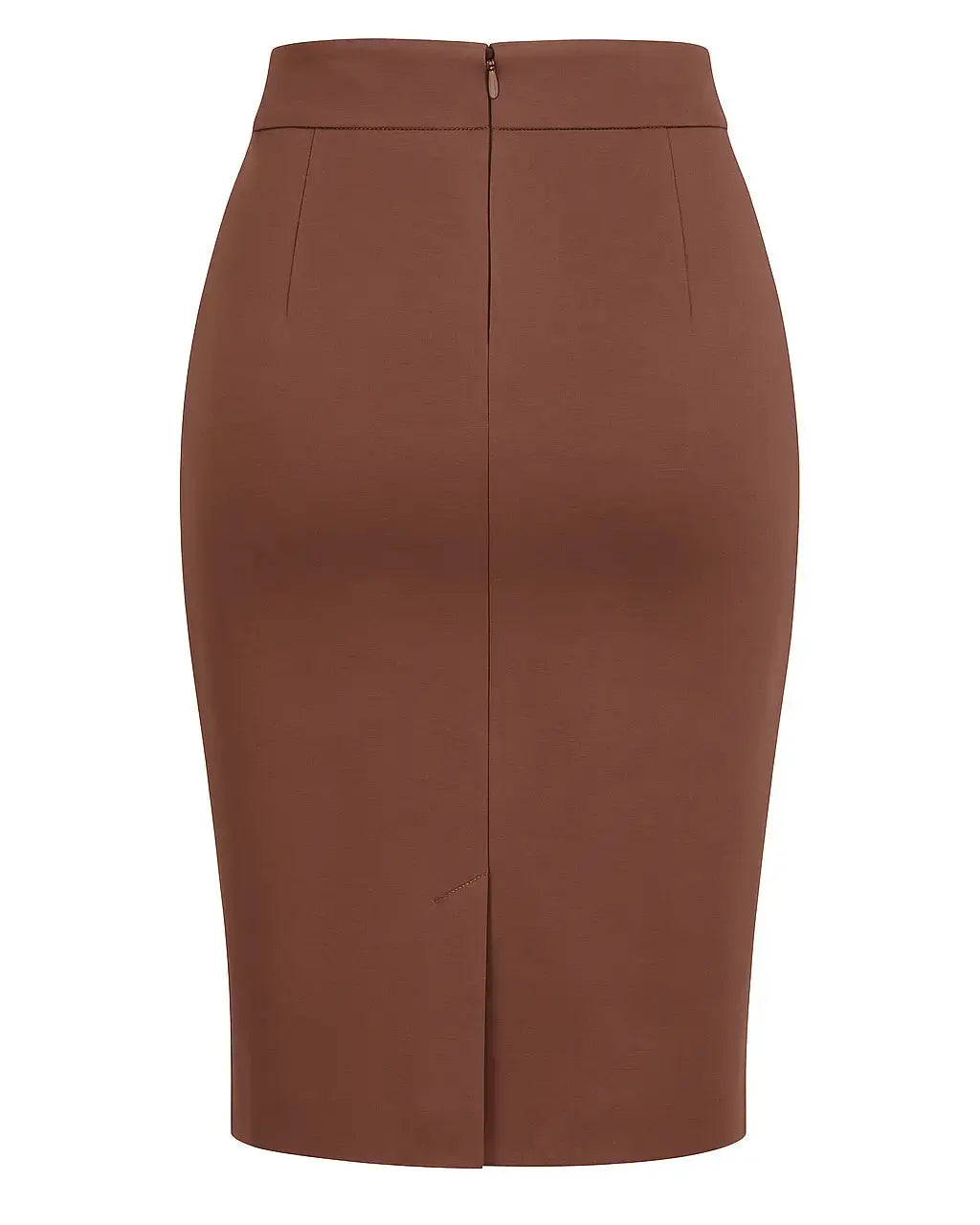 Gonna a tubino con vita elasticizzata e nervures frontali DORABELLA PIU'