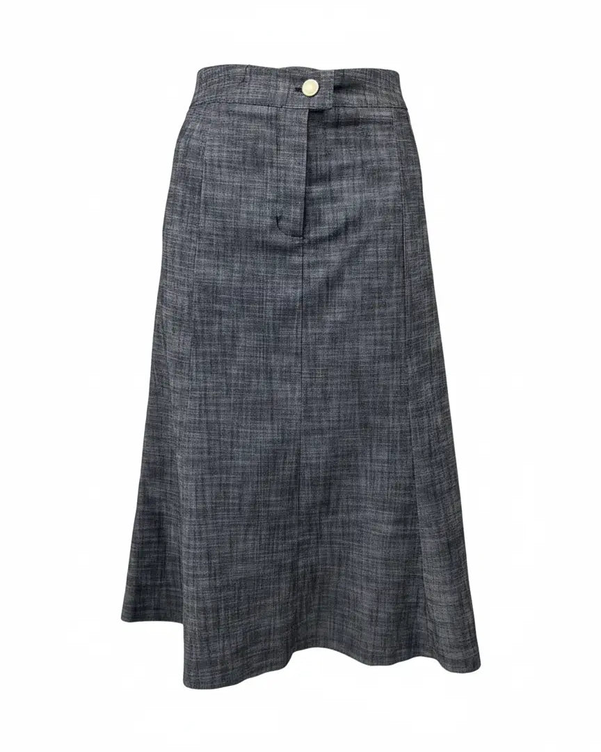 Gonna godet in jeans DORABELLA