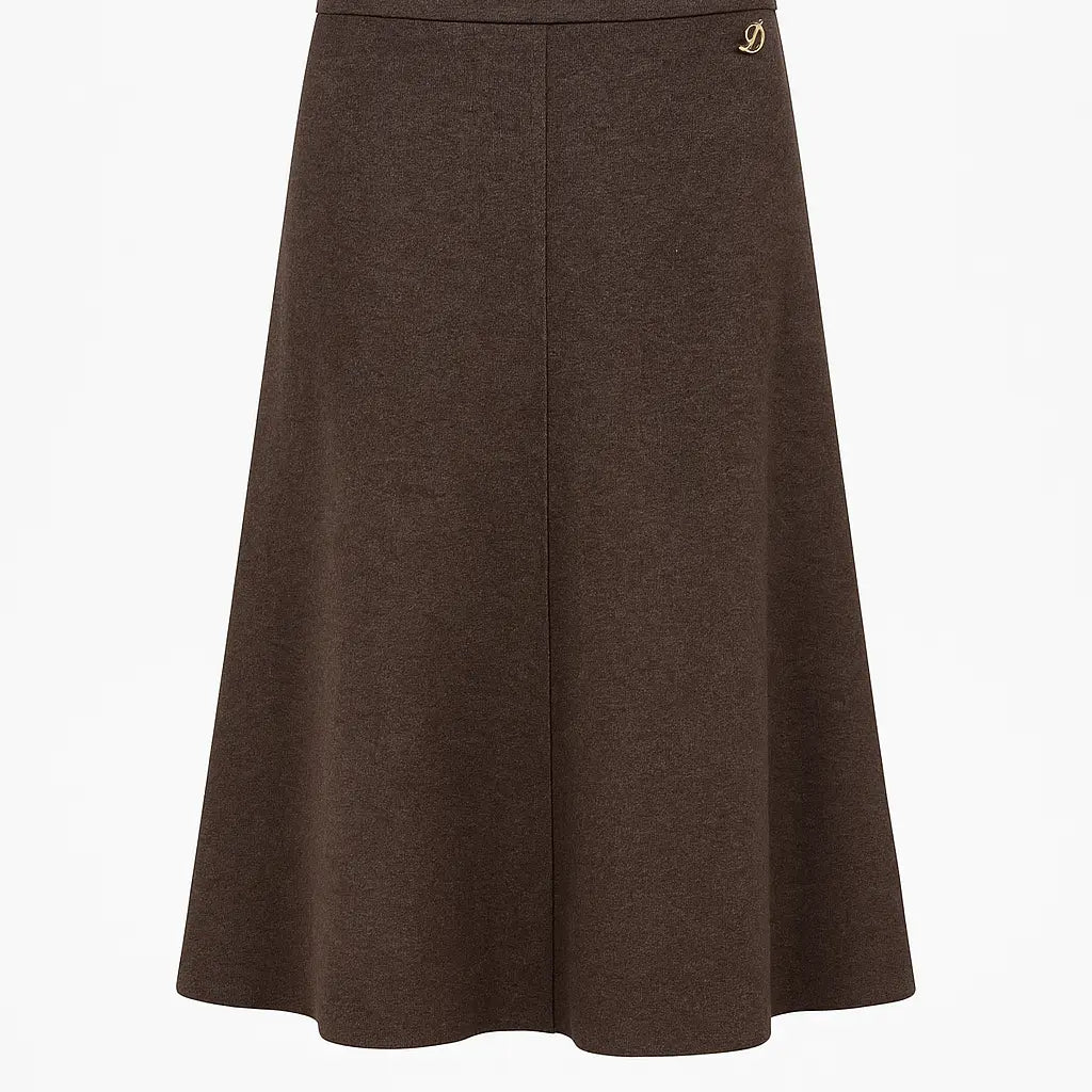 Gonna godet jaspè DORABELLA