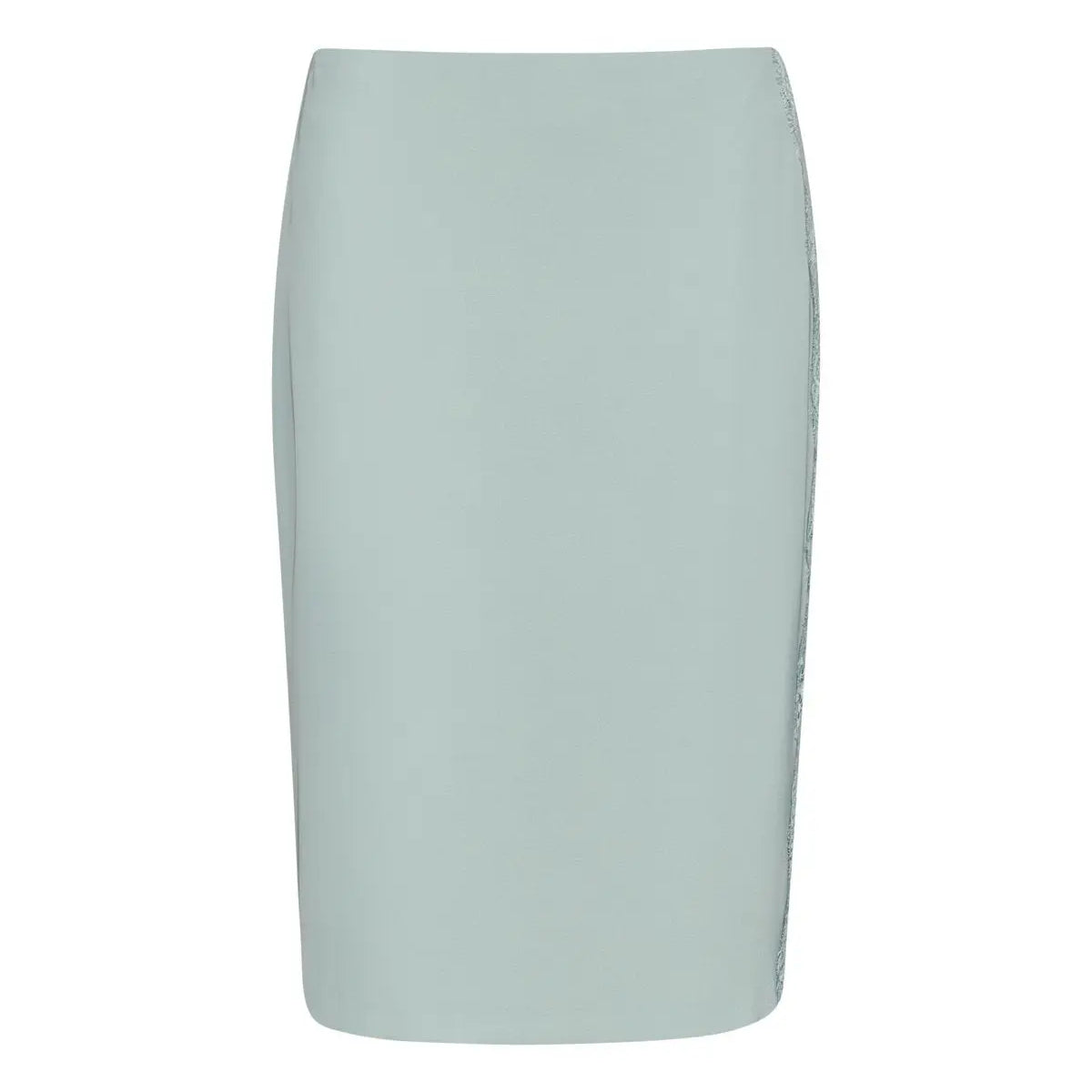 Gonna longuette con pizzo laterale ALOE DORABELLA