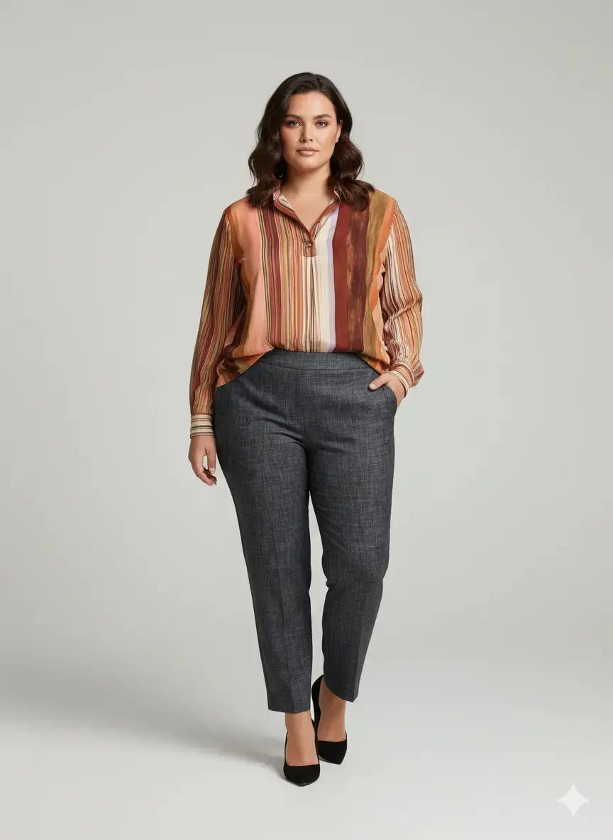 Jeans con bustino elastico DORABELLA PIU'