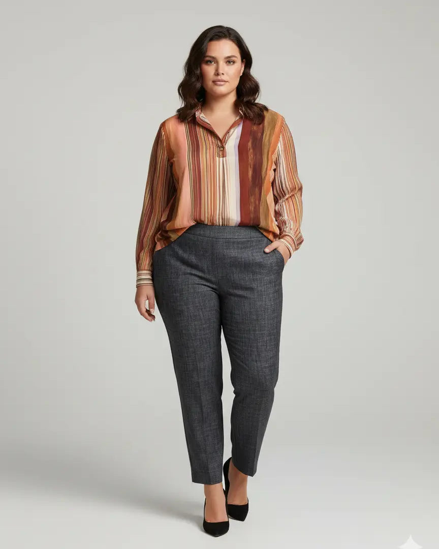 Jeans con bustino elastico DORABELLA PIU'