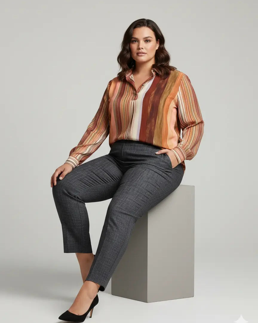 Jeans con bustino elastico DORABELLA PIU'