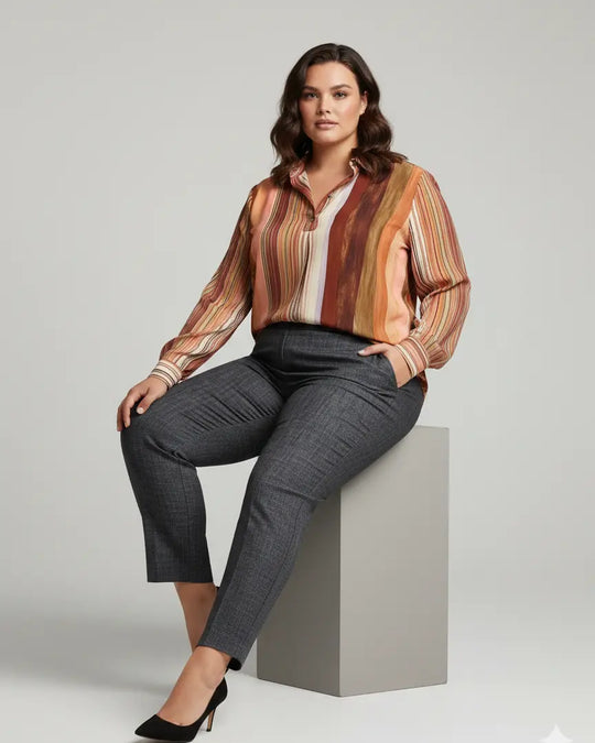 Jeans con bustino elastico DORABELLA PIU'