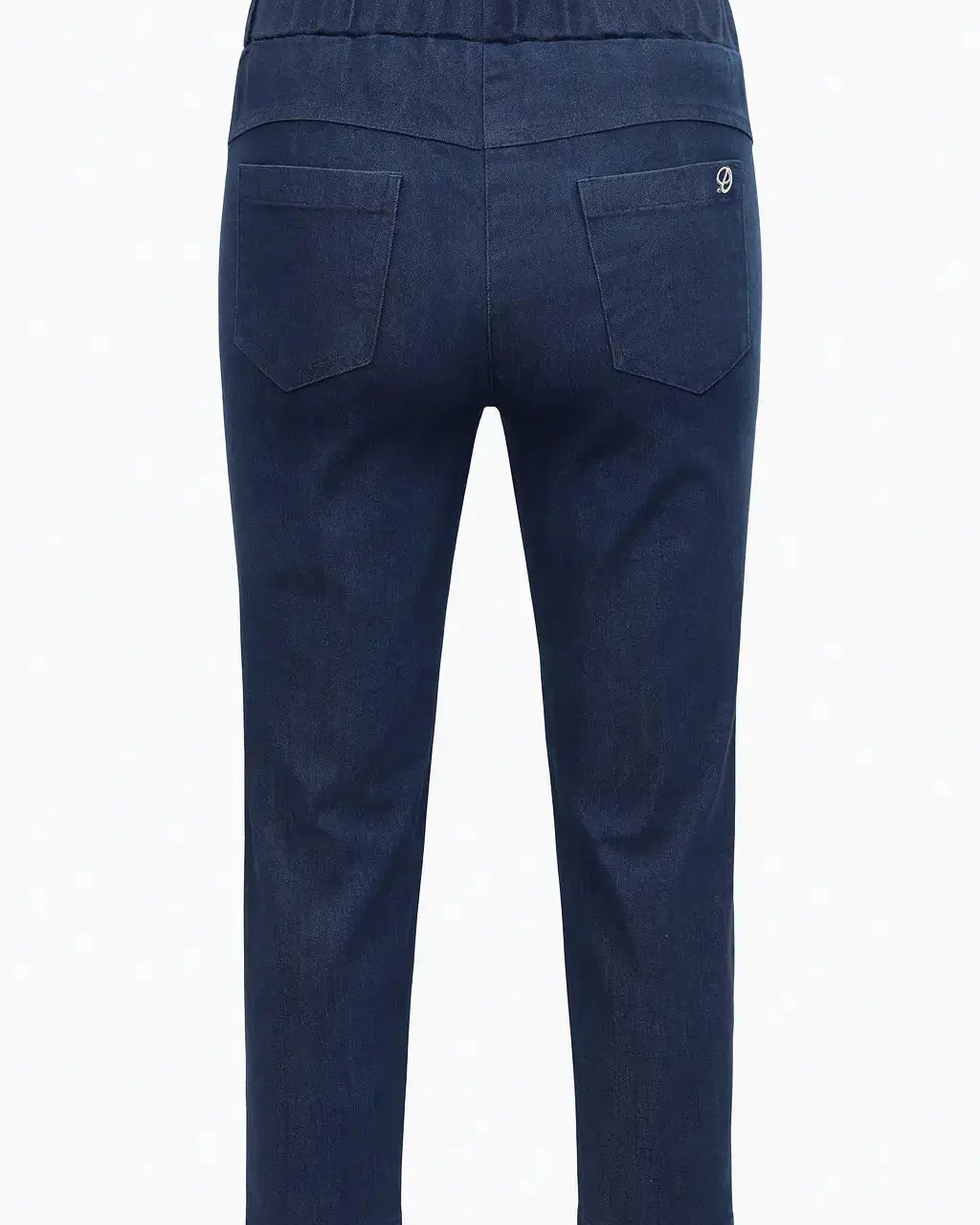 Jeans con bustino elastico e gamba dritta DORABELLA