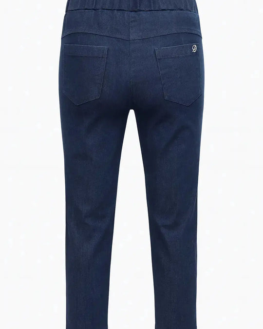 Jeans con bustino elastico e gamba dritta DORABELLA