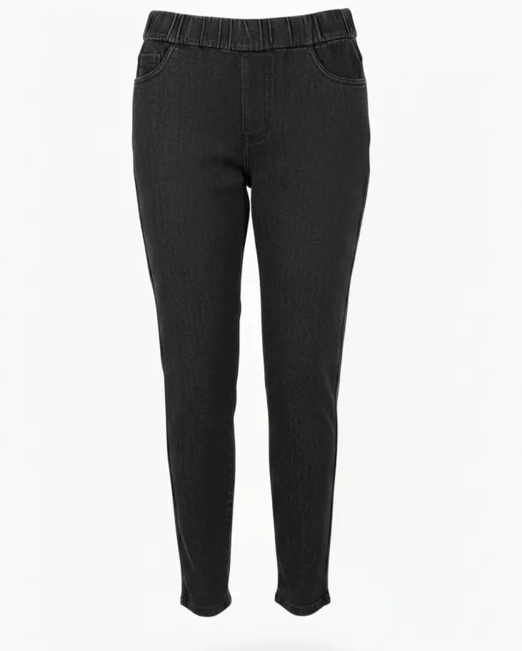 Jeans con bustino elastico e gamba dritta DORABELLA