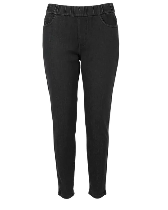Jeans con bustino elastico e gamba dritta DORABELLA