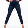 Jeans con bustino elastico e gamba dritta DORABELLA