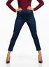 Jeans con bustino elastico e gamba dritta DORABELLA