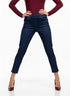 Jeans con bustino elastico e gamba dritta DORABELLA
