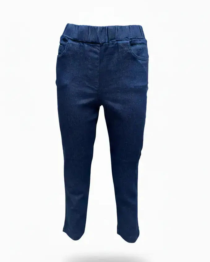 Jeans con bustino elastico e gamba dritta DORABELLA