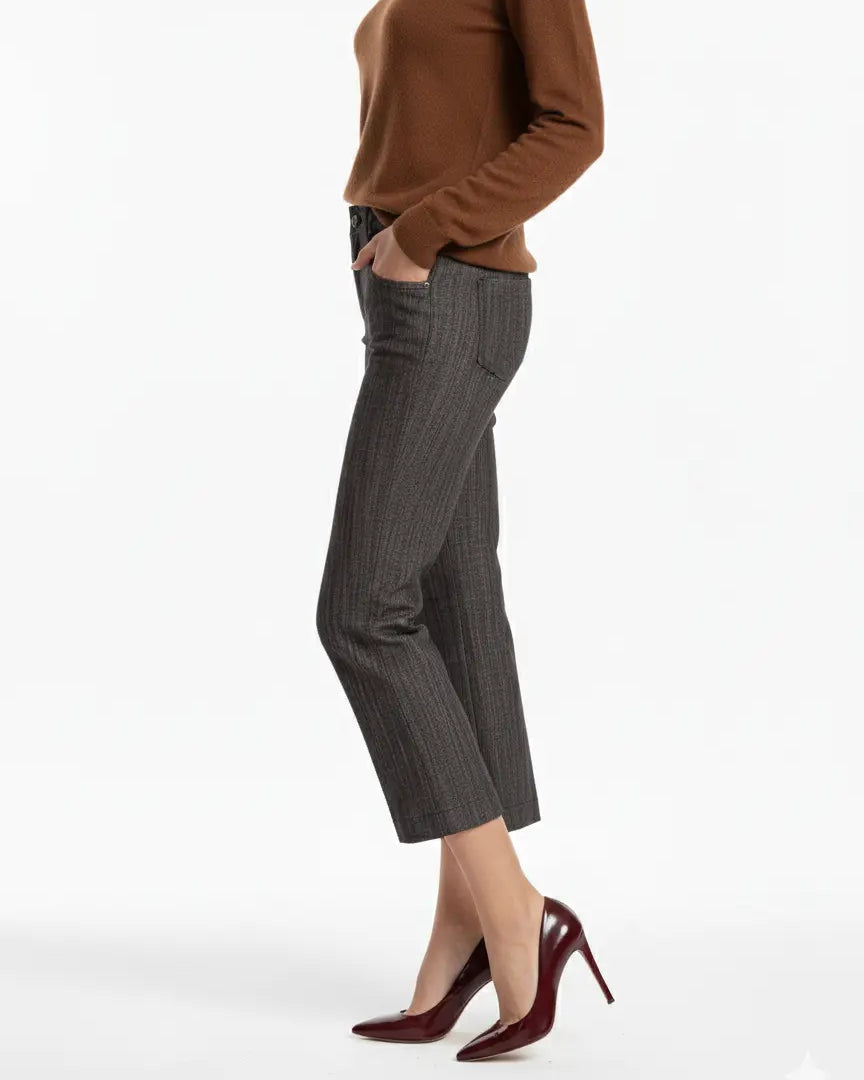 Jeans cropped elasticizzato DORABELLA