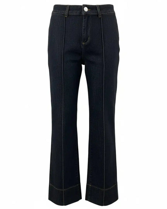 Jeans gamba dritta con nervatura DORABELLA Blu / 52