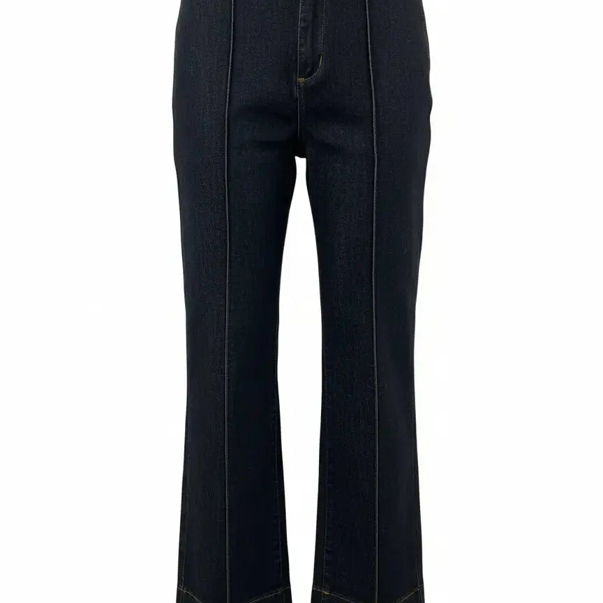 Jeans gamba dritta con nervatura DORABELLA Blu / 52